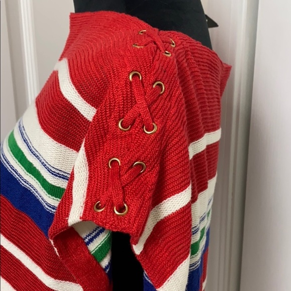 CLOSET CLOSING Lauren Ralph Lauren Striped Knit top - Picture 4 of 9
